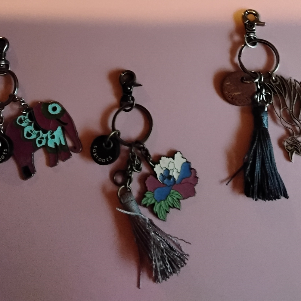 Sakroots Colorful  Trio with Tassels